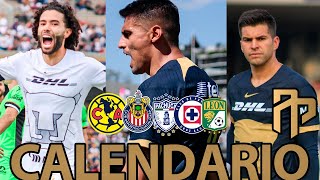 CONOCE EL CALENDARIO DE PUMAS PARA EL APERTURA 2024  ÚLTIMA HORA [upl. by Prichard]