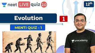 NEET Evolution  Quiz 1  Menti Quiz  Live Quiz 20  Unacademy NEET  Pradeep S [upl. by Ambler]