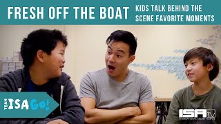 Fresh off the Boat Kids Share Secrets From Set [upl. by Enelram]