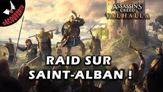 Assassin’s Creed valhalla  À l’assaut du monastère de St Alban  let’s play [upl. by Aidua279]