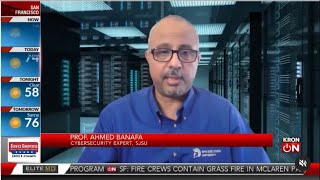 My interview with KRON4 News about Patelco CUs Ransomware Attack [upl. by Lena31]