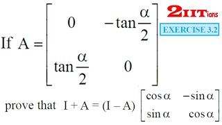 Matrices Exercise 32 Q18 NCERT Class 12 [upl. by Akilak]