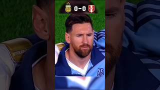 Argentina 🇦🇷 vs Peru 🇵🇪  World Cup Qualifier 2024 shorts football youtube [upl. by Vharat]