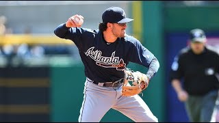 Dansby Swanson Practice Footwork [upl. by Akoek]