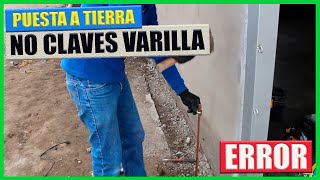 ⚡COMO INSTALAR PUESTA a TIERRA FISICA para CASA en 8 Pasos │ 🚫5 Errores a Evitar│CURSO Paso a Paso [upl. by Zora598]