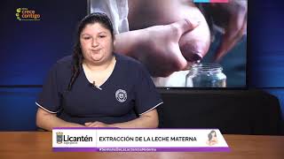 Extracción de la Leche Materna Semana de la Lactancia Materna 2021 [upl. by Wordoow]