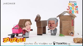 JARDINIER  Mon Job de rêve EP 58 avec ZouZous A personnaliser sur Toonyoucom [upl. by Myrta]