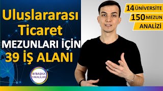 Uluslararası Ticaret Bölümü Mezunları Ne İş Yapar Maaşları Dersleri ve İş İmkanları [upl. by Weider]