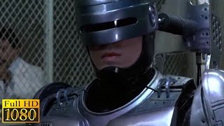 RoboCop 1987  Detroit Police Department Meets RoboCop Scene 1080p FULL HD [upl. by Turrell]