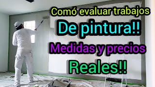 Cómo aprender a sacar estimados de pintura detallado para principiantes [upl. by Onilegna]