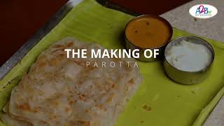 Making of Parotta  Adyar Ananda Bhavan [upl. by Nelleyram]