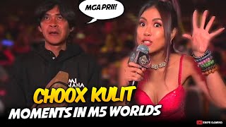 CHOOX TV KULIT MOMENTS in M5 WORLDS    😂🤣 [upl. by Ahsratan]