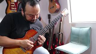 Serrana Arpeggios  Jason Becker [upl. by Aerdnaek258]