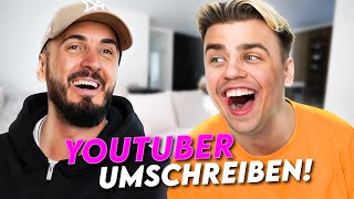 YOUTUBER UMSCHREIBEN MIT PAPAPLATTE [upl. by Basia]