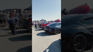 Mk5 Supra Lineup toyotasupra carmeet carshow automobile [upl. by Erdeid]