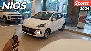 Hyundai Grand i10 Nios Sportz Variant 2024 😍 Hyundai Nios Reallife Review ❣️ [upl. by Demahom]