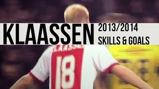 DAVY KLAASSEN  Skills amp Goals  Ajax 20142015 HD [upl. by Cos]