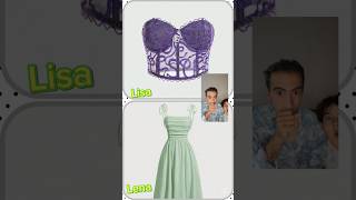 choose Lisa Or Lena Dress 👗👗 lisaorlenachoices tiktok viralvideo فقط للبنات لوخيروك شفا [upl. by Thompson]