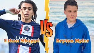 Ethan Mbappé VS Bryton Myler Transformation ★ From Baby To 2024 [upl. by Ahsimak168]