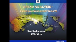 Webinar on Spend Analysis – There’s always money to save [upl. by Rizika478]