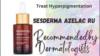 SESDERMA AZELAC RU Liposomal Serum TRX Review acne scar l dark spotsl Hindi l Shashatips [upl. by Germaun249]