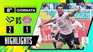 Palermo vs Südtirol 21  Nel finale il Palermo chiude la rimonta  HIGHLIGHTS SERIE BKT 2023  2024 [upl. by Brod]