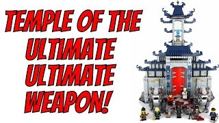 LEGO Ninjago Temple of the Ultimate Ultimate Weapon  Unboxing Speed Build amp Review  70617 [upl. by Winzler]