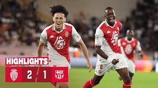 AS Monaco  FC Barcelone  Ligue des Champions  1ère journée [upl. by Walton]