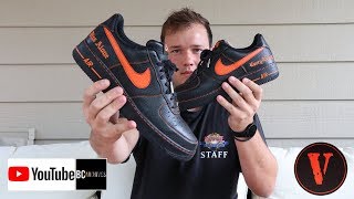 NIKE VLONE AIR FORCE 1 UNBOXING [upl. by Mat]