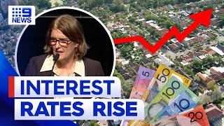 RBA raises interest rates  9 News Australia [upl. by Alik]