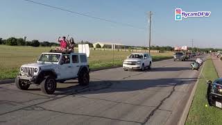 2020 Granbury High School Senior Class Graduation Parade [upl. by Akinak666]