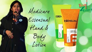 Modicare  Essensual Hand amp Body Lotion  Review by Team Zealots Kalpana Jain [upl. by Amahs]