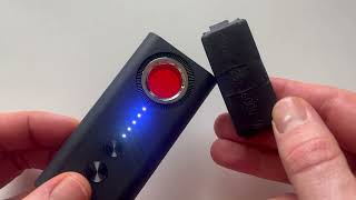 Bug detector LED wwwspygear007com [upl. by Atilegna]