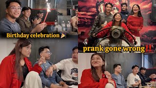 IGNORING PRANK GONE WRONG  Aashish’s Birthday Vlog   it’s me Muskan [upl. by Cirdor]