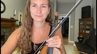 Violin bowing techniques for a loose bow hand Moving your fingers [upl. by Terri]