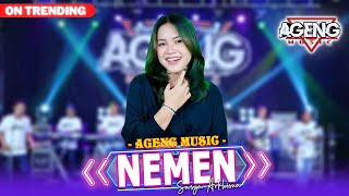 NEMEN  Sasya Arkhisna ft Ageng Music Official Live Music [upl. by Shulamith]