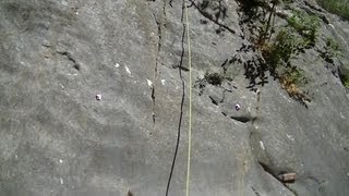 escalade à Notre Dame du Cros secteur de la gorge [upl. by Carew]