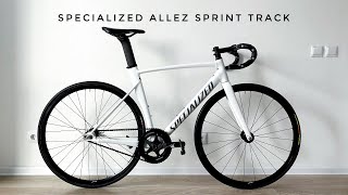 Specialized Allez Sprint Track Собрал велосипед для трека [upl. by Thorrlow688]