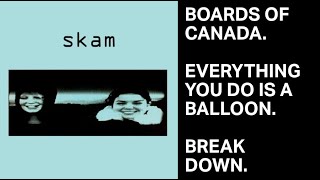 Boards of Canada  Everything You Do Is a Balloon  Breakdown [upl. by Beberg203]