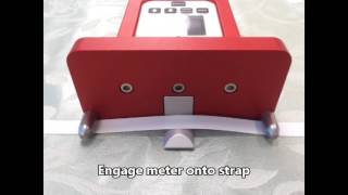 Tensitron STX2501 Strap Tension Meter Demo [upl. by Katey409]