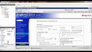 DrayTek Router SSL VPN Aplication ProxySSL TunnelSSL Gateway [upl. by Chaille]