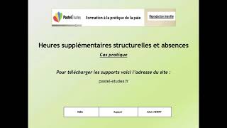 Heures structurelles et absences [upl. by Beeck]