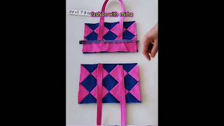 handbag stitching shortvideo stitching fashionwithmirha trendingvideo kurtadesigning [upl. by Hummel]