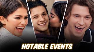 Tom Holland and Zendaya  Some notable events [upl. by Ellekim]