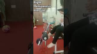 Right Hemiparesis exercise at HCPampR in jammu Call 7827663963 [upl. by Stig]