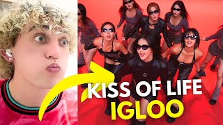 KISS OF LIFE 키스오브라이프  Igloo Live Performance  REACTION [upl. by Aloysia]