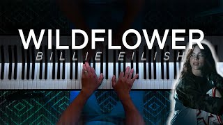 WILDFLOWER Piano Cover  Billie Eilish [upl. by Eaner]