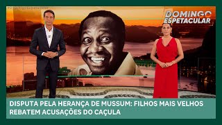 Disputa pela herança de Mussum Filhos mais velhos rebatem acusações do caçula Domingo Espetacular [upl. by Einaj]