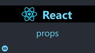 ReactJS Tutorial  9  Props [upl. by Endor658]