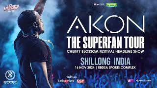 AKON SUPERFAN TOUR SHILLONG [upl. by Yerfdog]